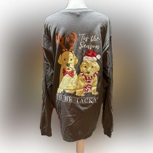 NWOT long sleeve Christmas T-shirt by girlie girl originals